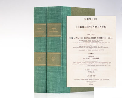 Memoir and Correspondence of the Late Sir James Edward Smith, M.D.
