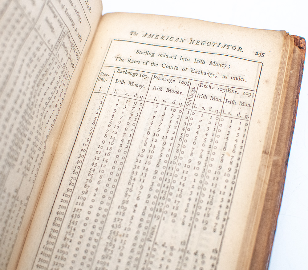 The American Negotiator, or the Various Currencies of the British Colonies in America; As well the Islands, and the Continent. The Currencies of Nova Scotia, Canada, New England, New York, East Jersey, Pensylvania, West Jersey, Maryland, Virginia, North Carolina, South Carolina, Georgia, &c.