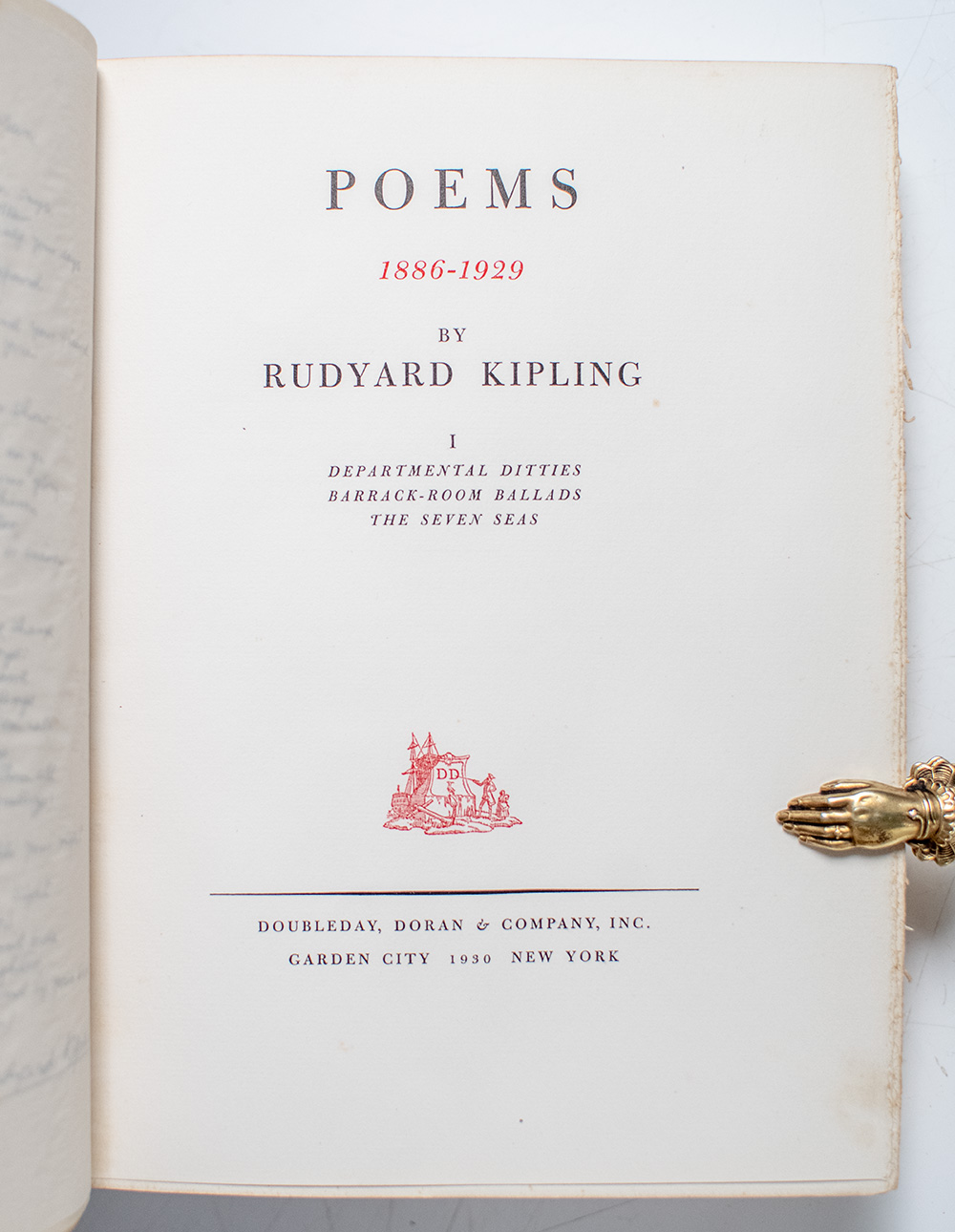 Poems 1886-1929.