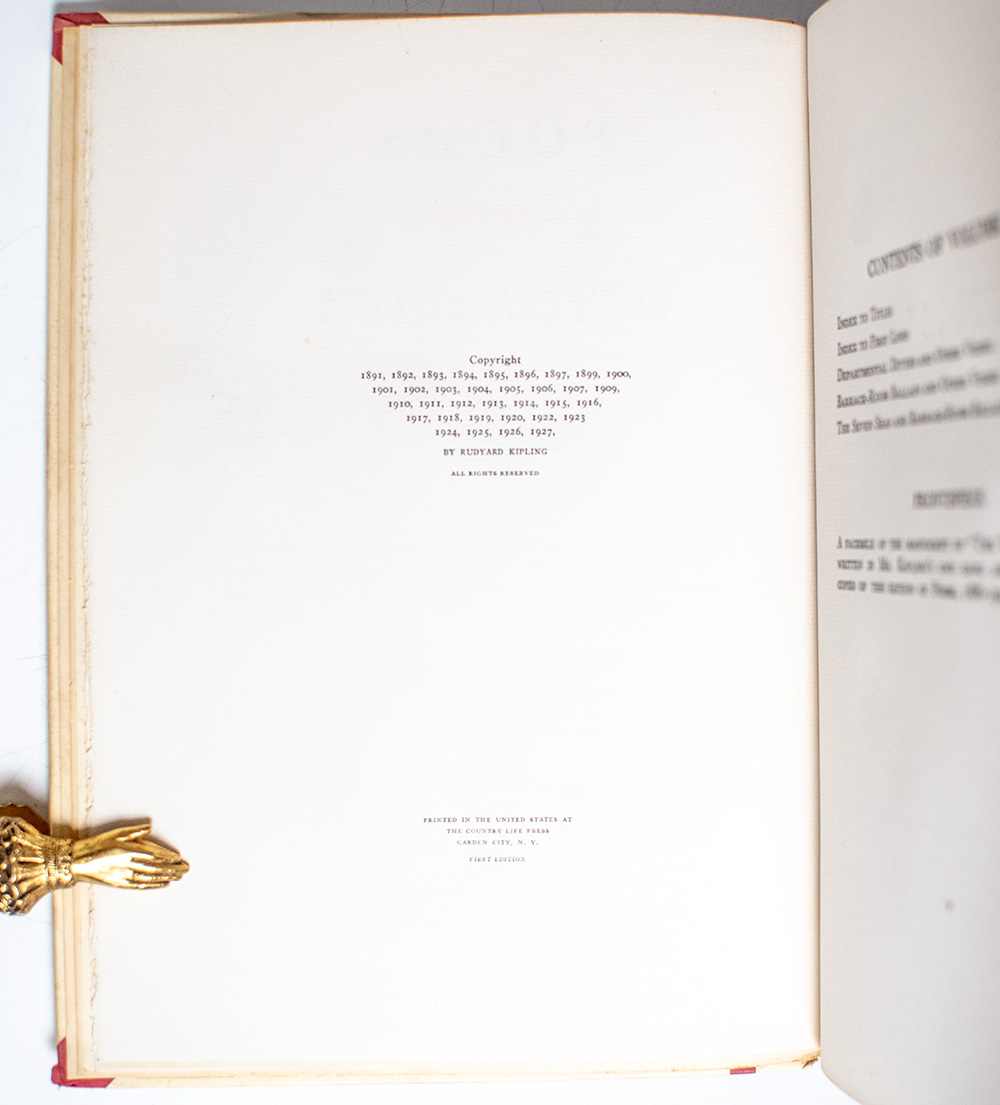 Poems 1886-1929.