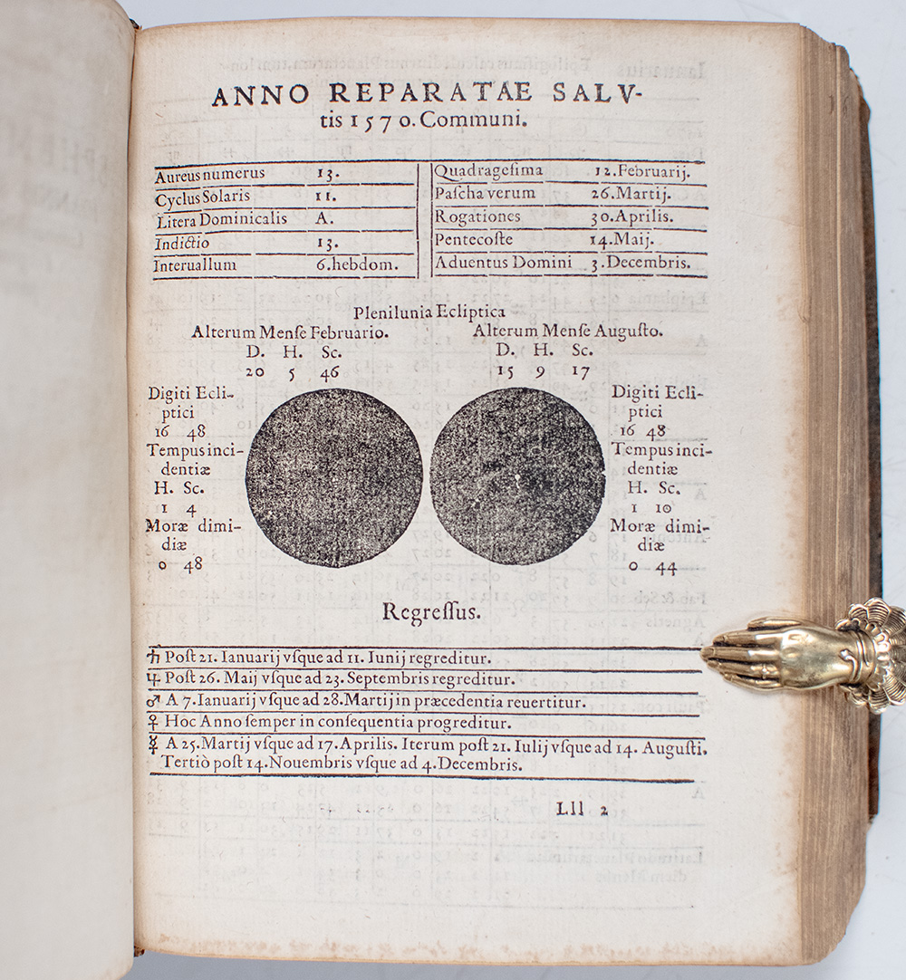 Ephemeris Anno Christi 1554.