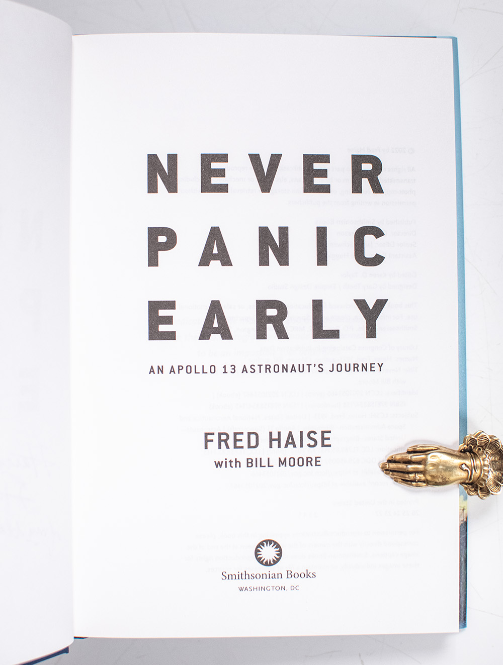 Never Panic Early: An Apollo 13 Astronaut's Journey.