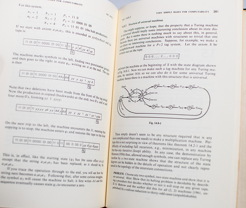 Computation Finite and Infinite Machines.