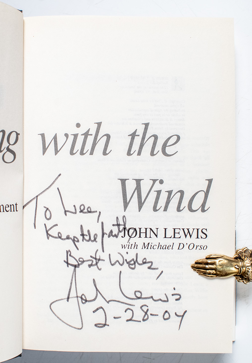 Walking with the Wind. A Memoir of the Movement.