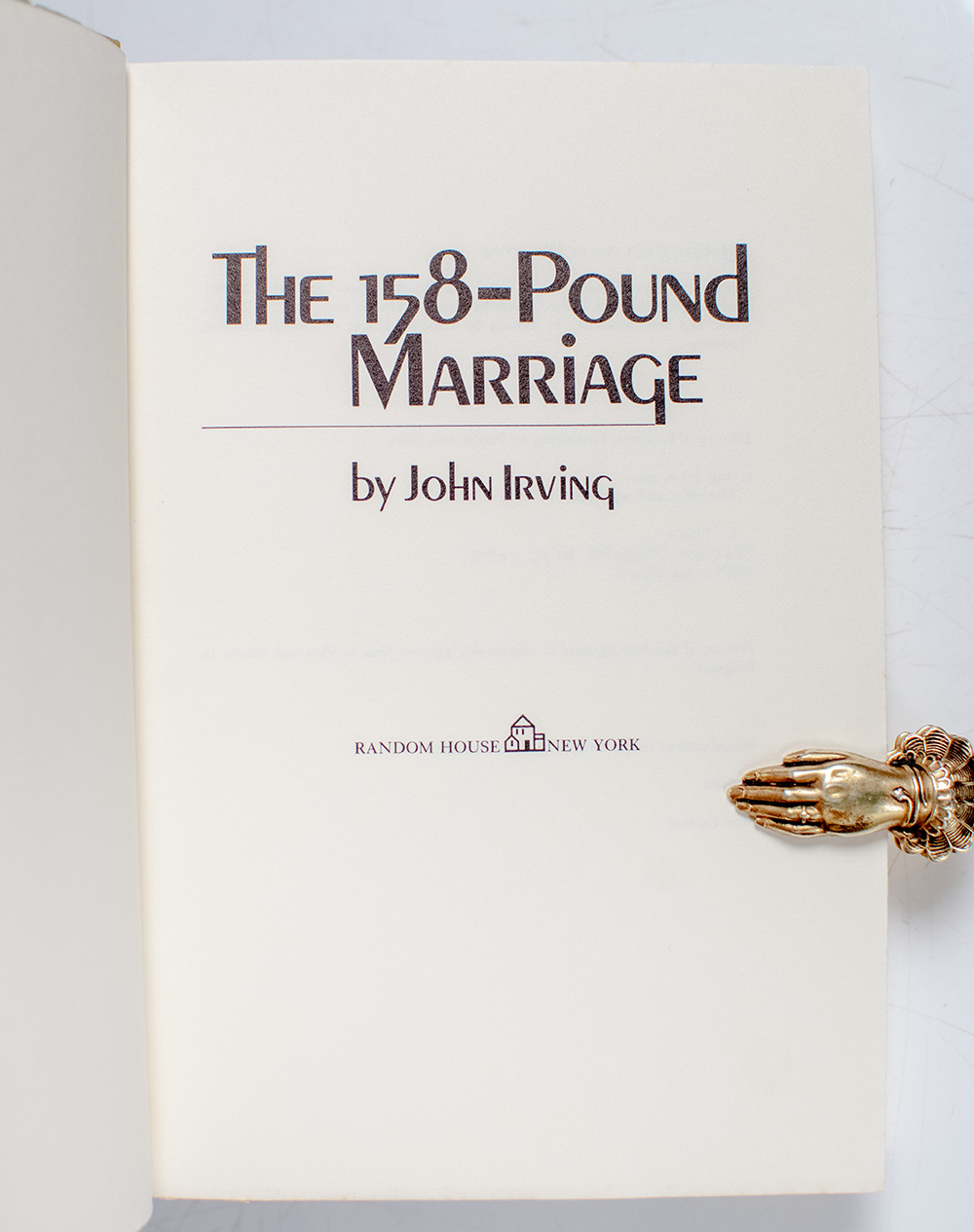 The 158-Pound Marriage.