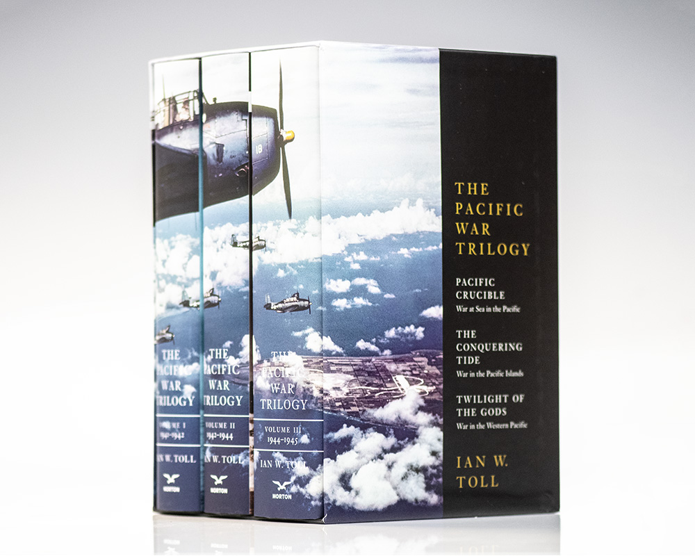 The Pacific War Trilogy. Pacific Crucible: War at Sea in the Pacific, 1941–1942; The Conquering Tide: War in the Pacific Islands, 1942–1944; Twilight of the Gods: War in the Western Pacific, 1944–1945.