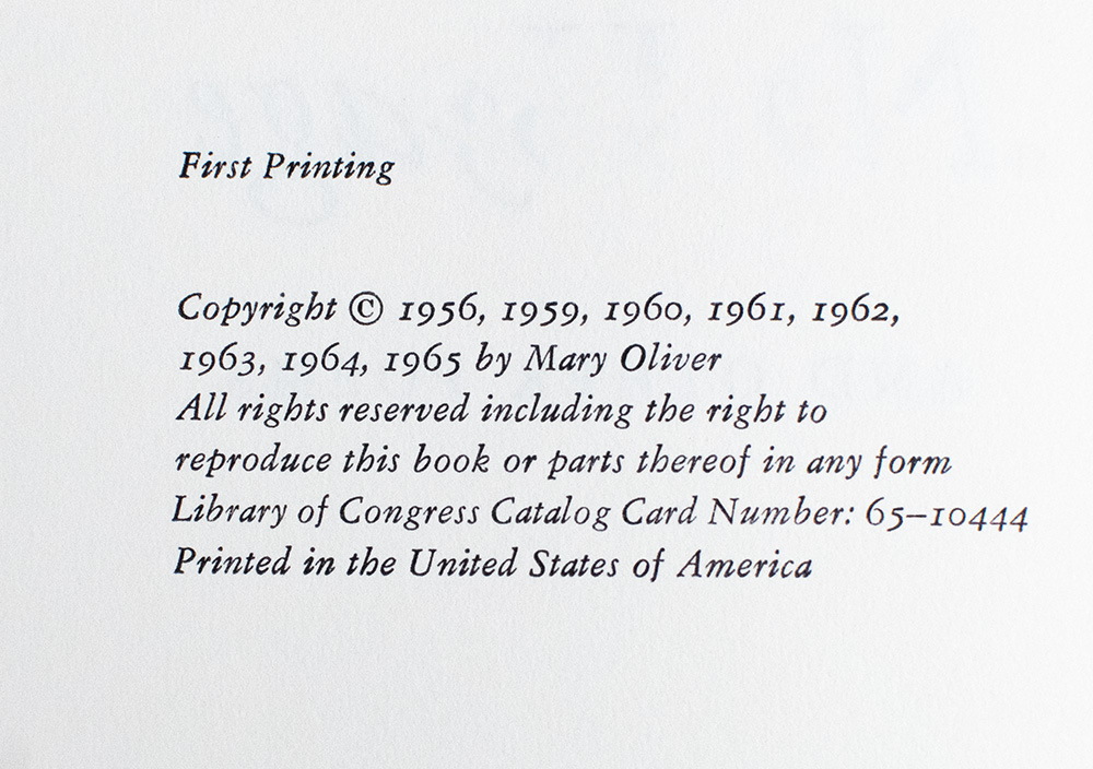 No Voyage and Other Poems.