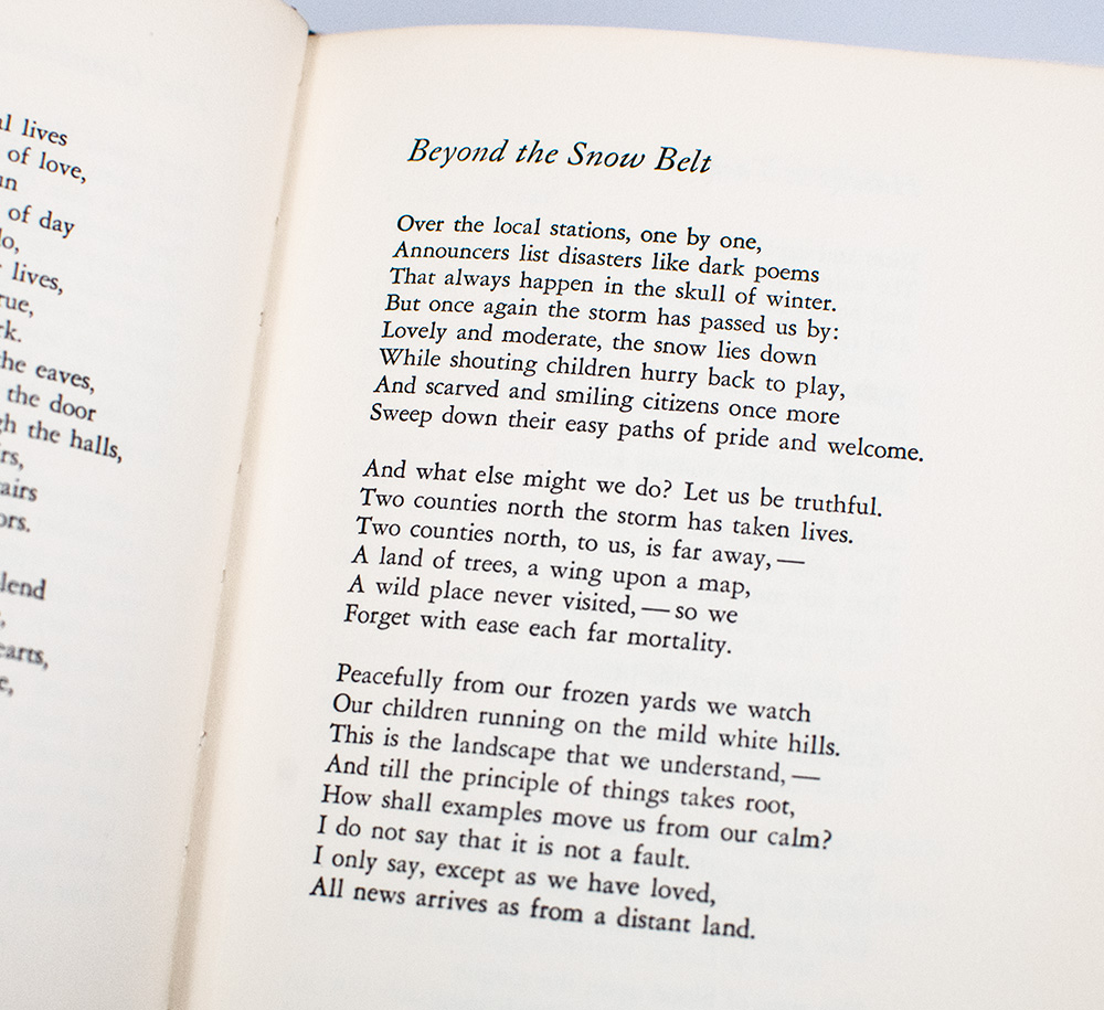 No Voyage and Other Poems.