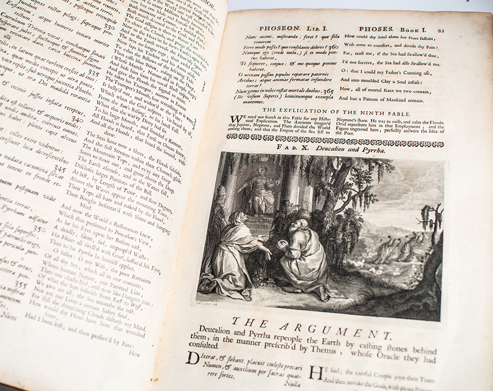 Ovid's Metamorphoses in Latin and English Translated by the Most Eminent Hands.
