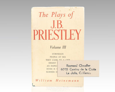 The Plays of J.B. Priestley: Volume III.