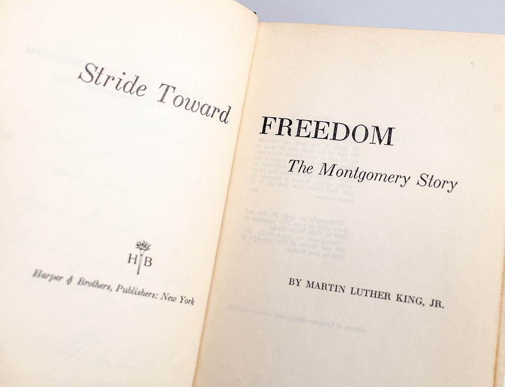 Stride Toward Freedom: The Montgomery Story.