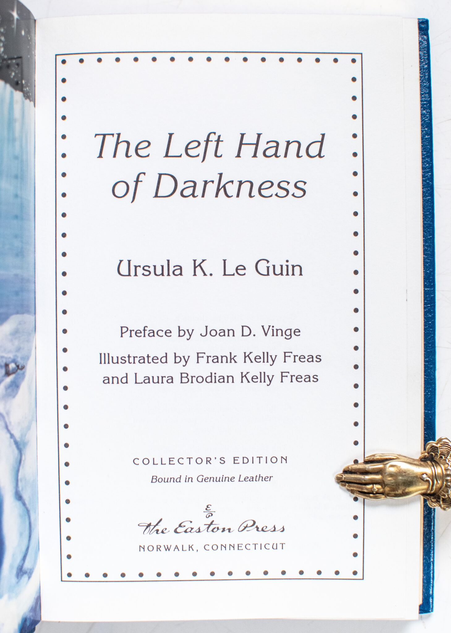 The Left Hand of Darkness.