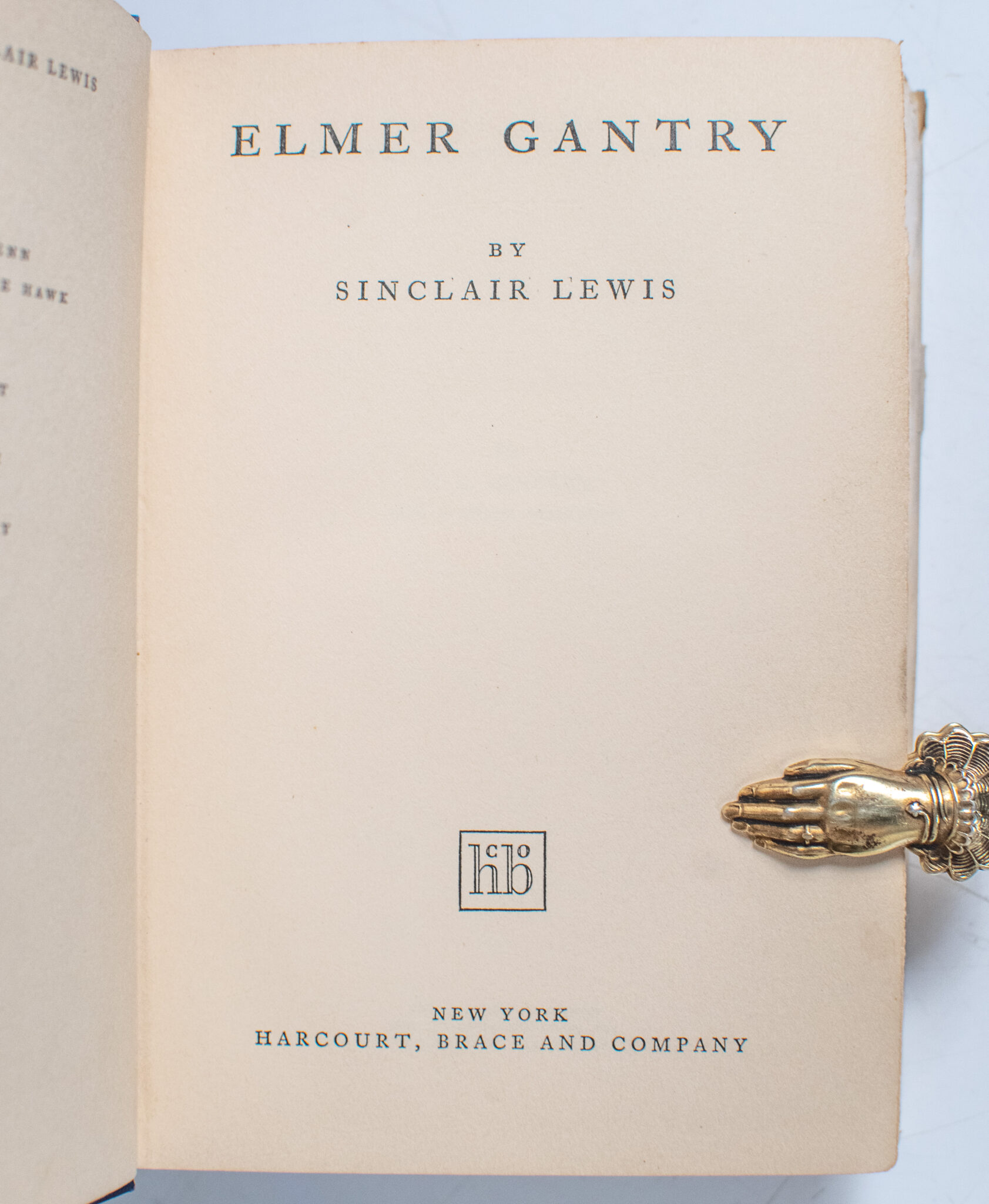 Elmer Gantry.