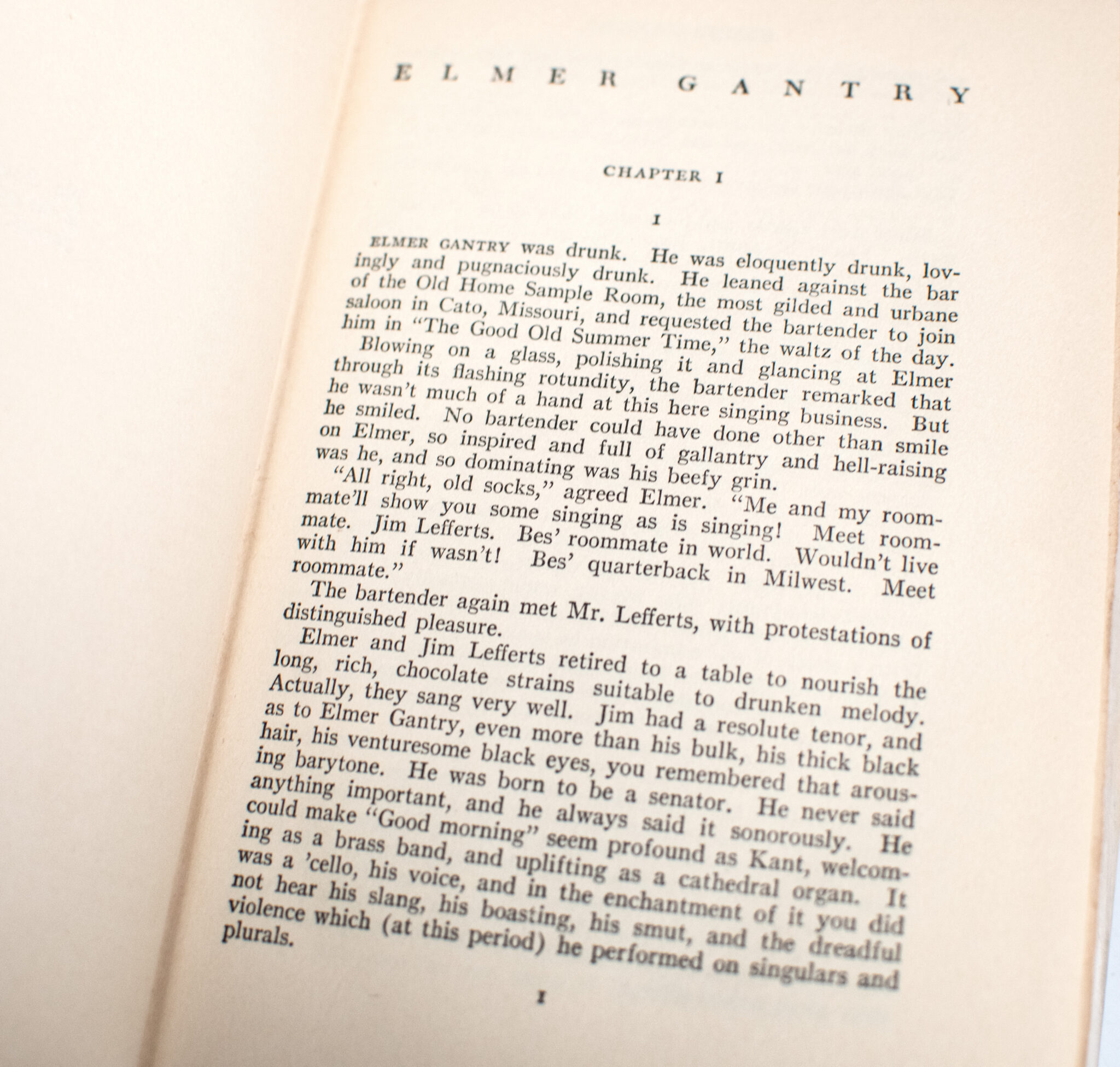 Elmer Gantry.
