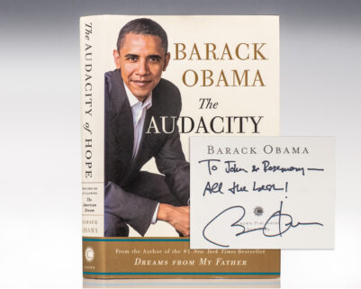 The Audacity of Hope: Thoughts on Reclaiming the American Dream.