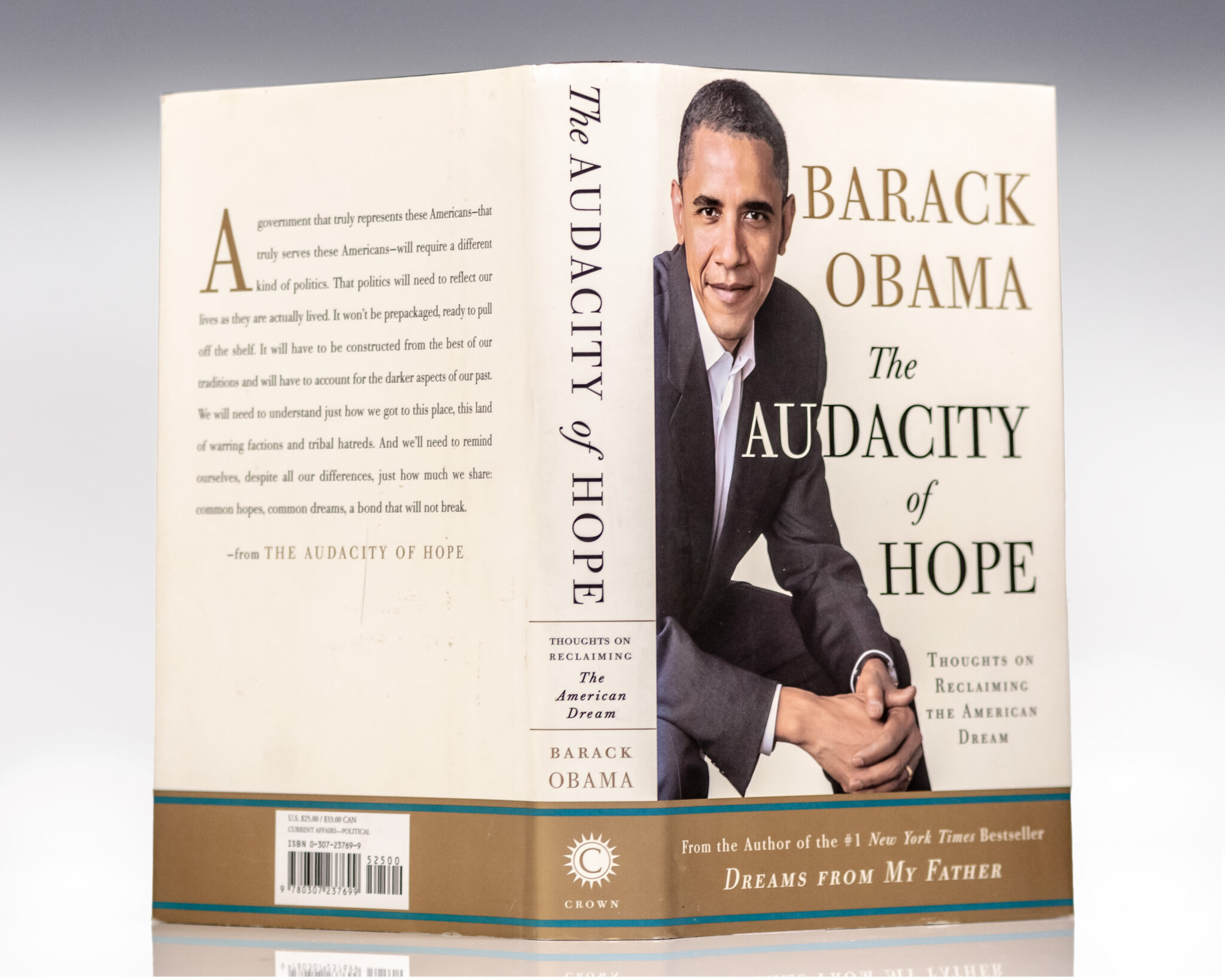 The Audacity of Hope: Thoughts on Reclaiming the American Dream.