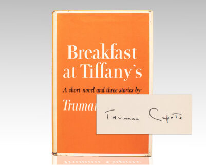 Breakfast At Tiffany's. A Short Novel and Three Stories.