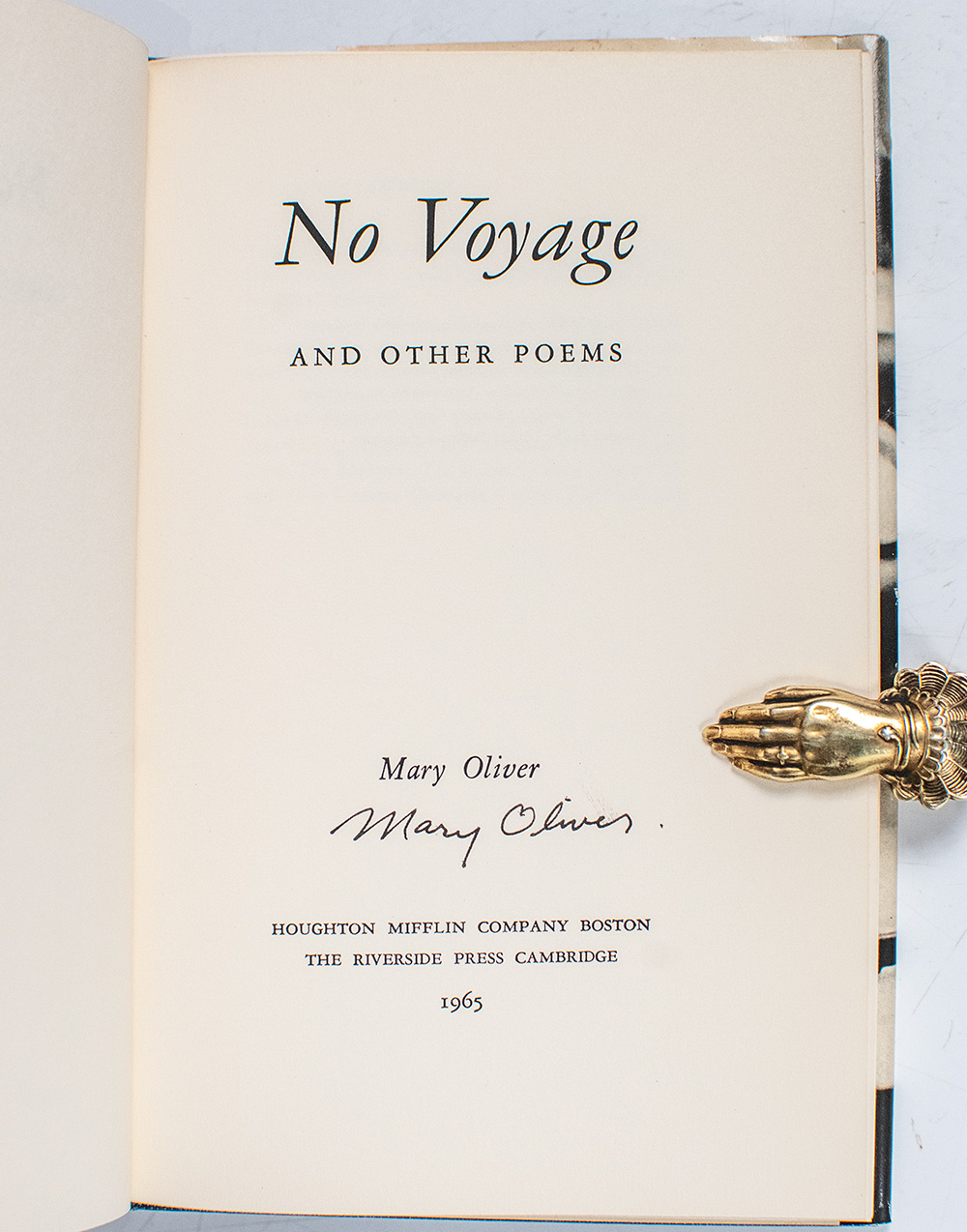 No Voyage and Other Poems.