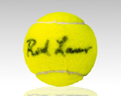 Rod Laver Signed Tennis Ball.