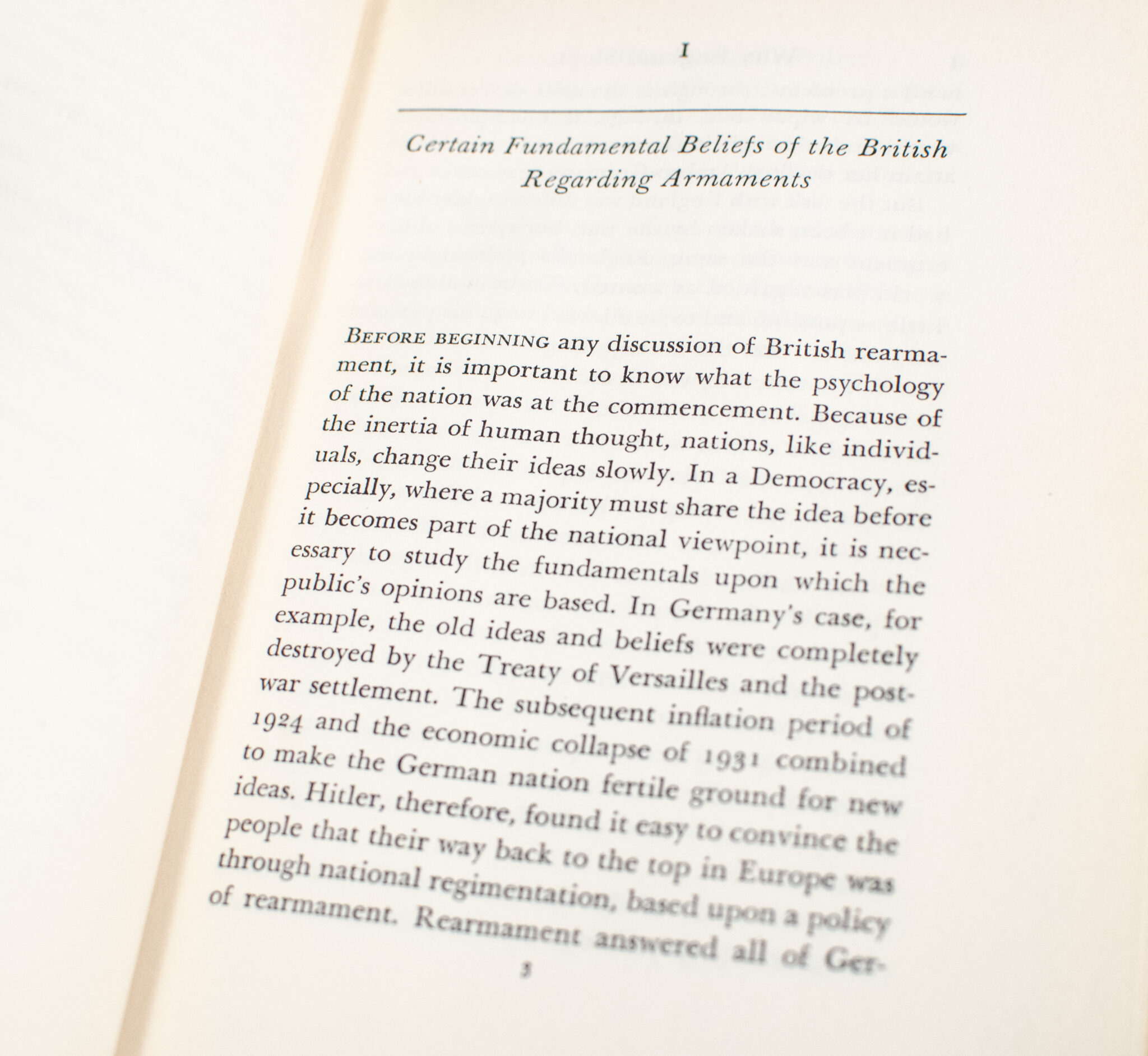 Why England Slept.