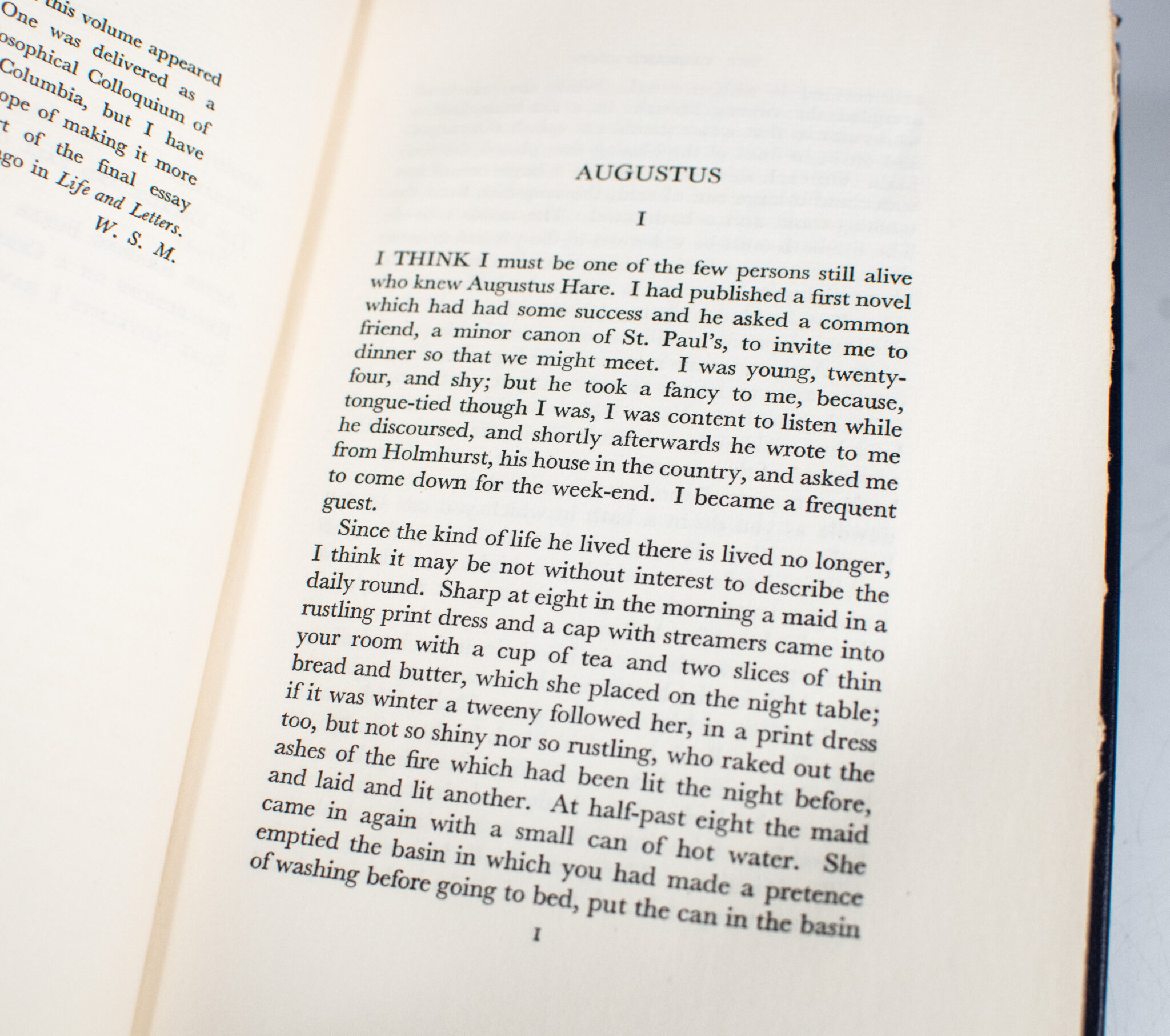 The Vagrant Mood: Six Essays.