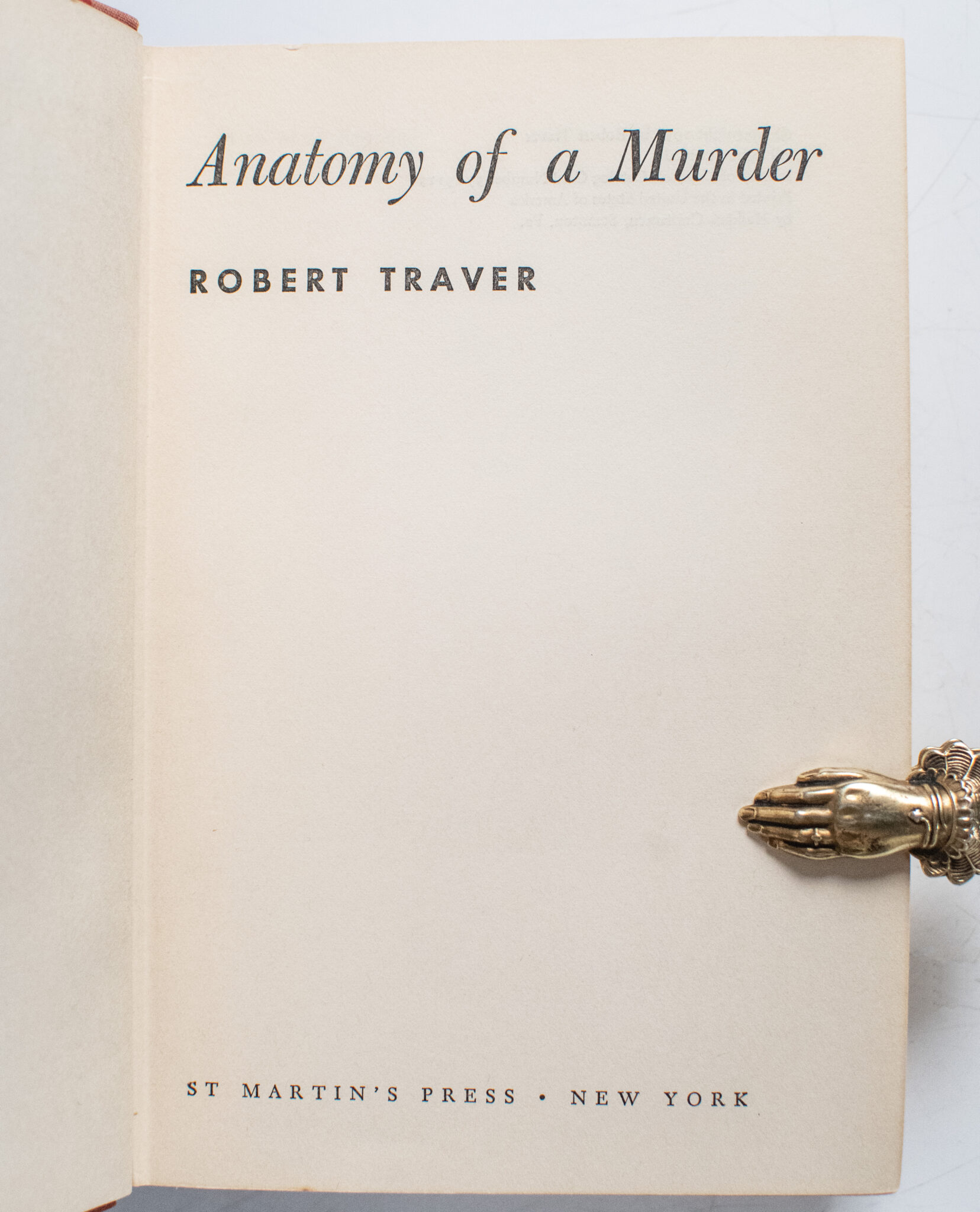Anatomy of a Murder.