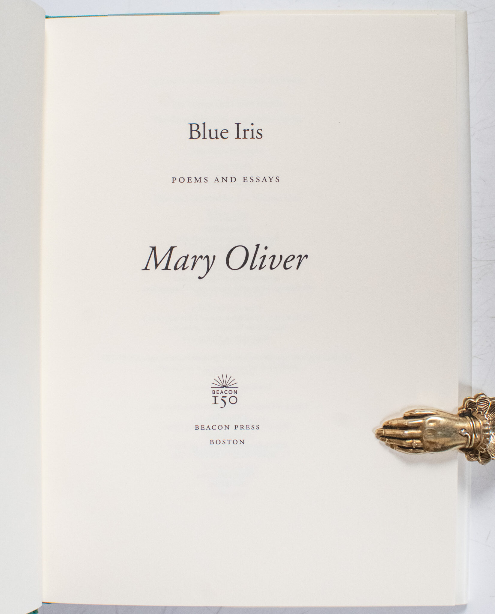 Blue Iris: Poems and Essays.
