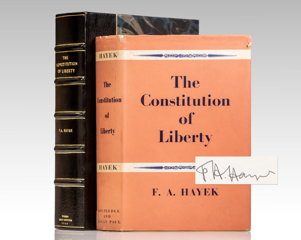 The Constitution of Liberty.