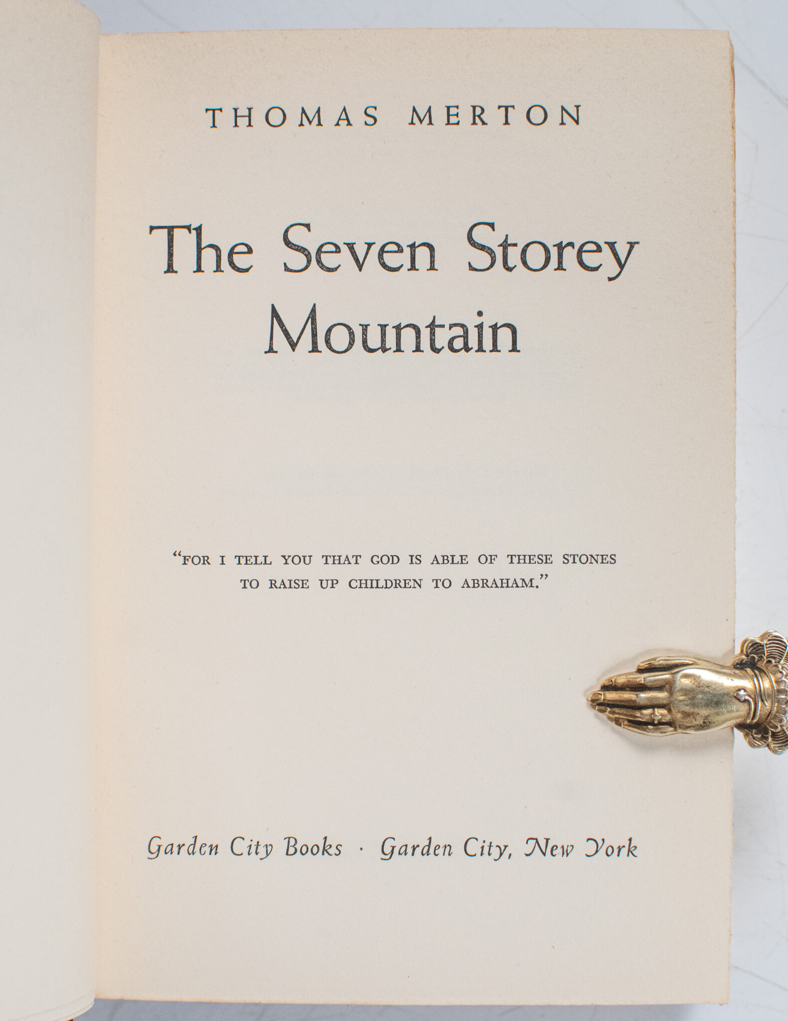 The Seven Storey Mountain.