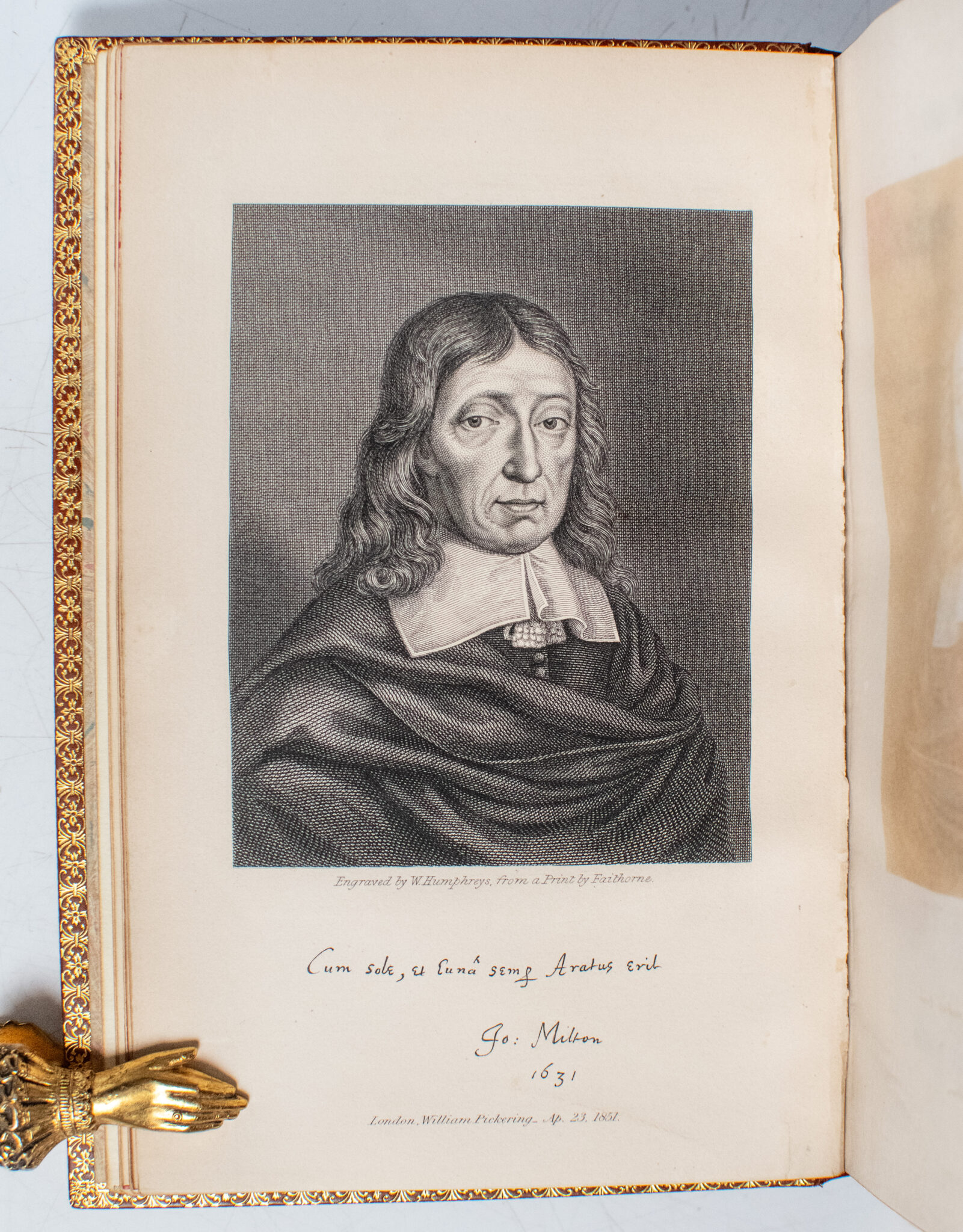 The Works of John Milton in Verse and Prose: Printed From the Original Editions With a Life of the Author by John Mitford.