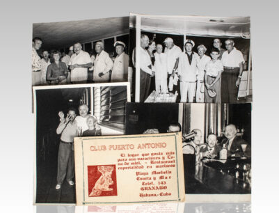 Ernest Hemingway, Mary Hemingway, and Taylor Williams Photograph Collection.