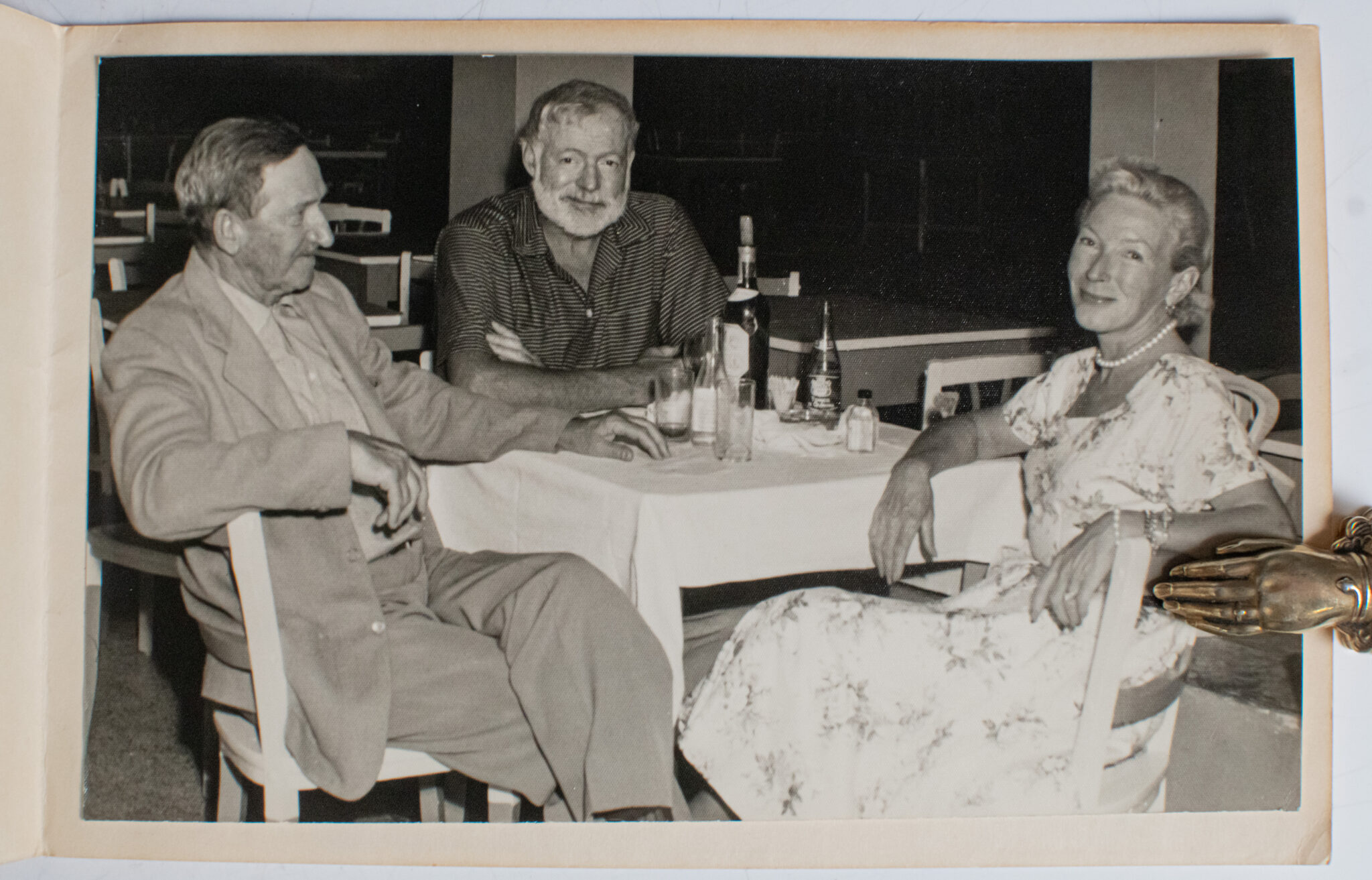 Ernest Hemingway, Mary Hemingway, and Taylor Williams Photograph Collection.