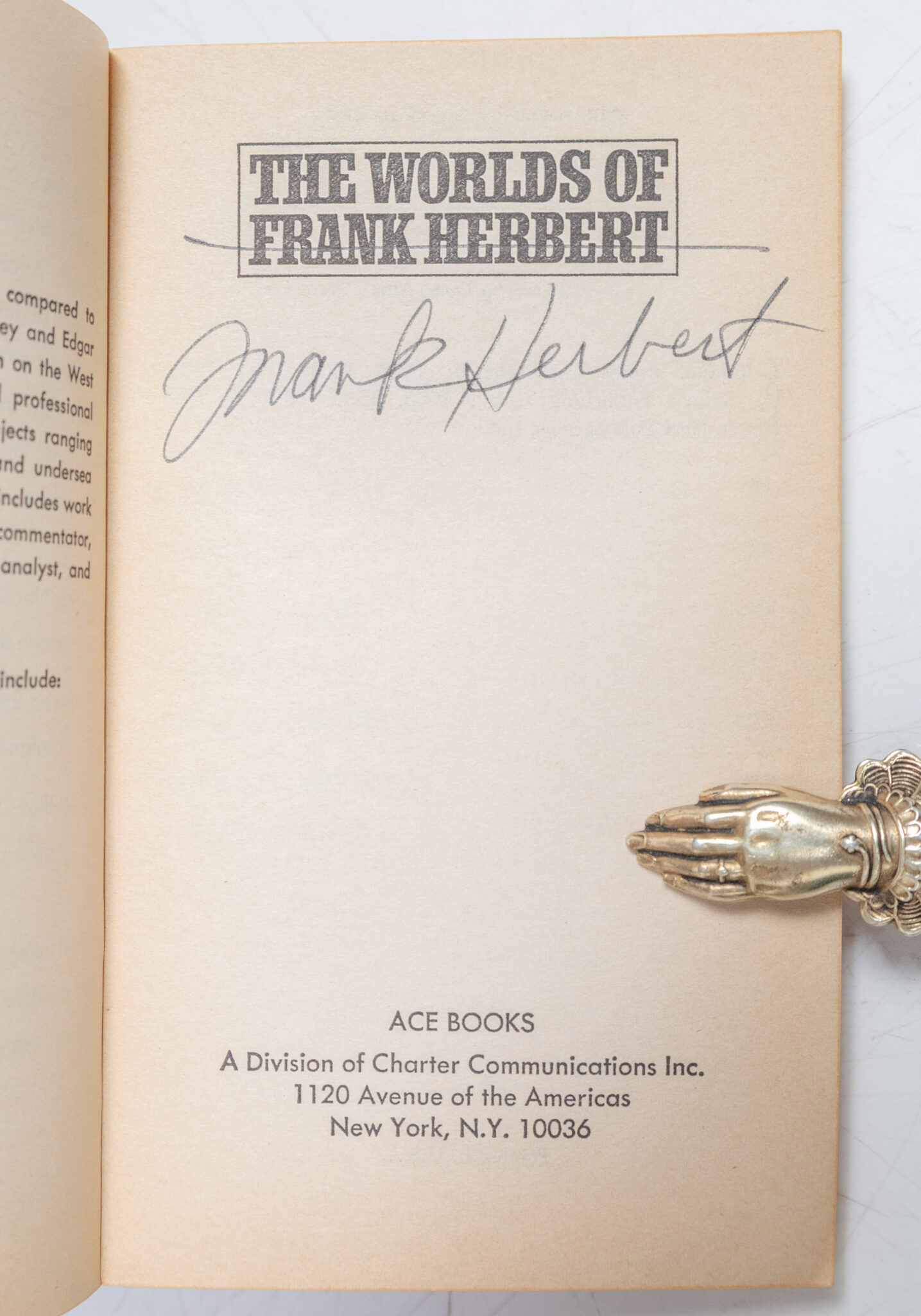 The Worlds of Frank Herbert.