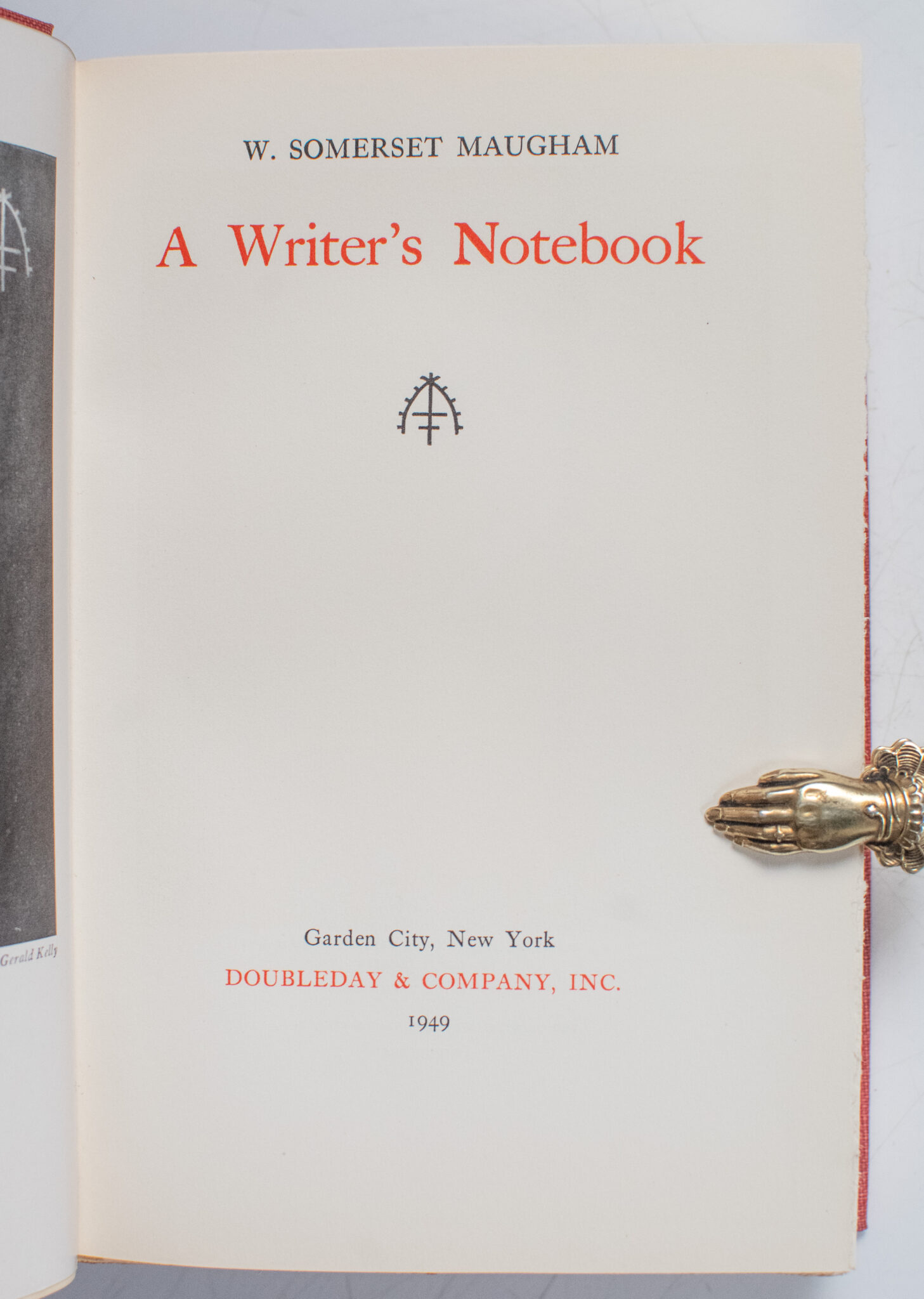 A Writer’s Notebook.