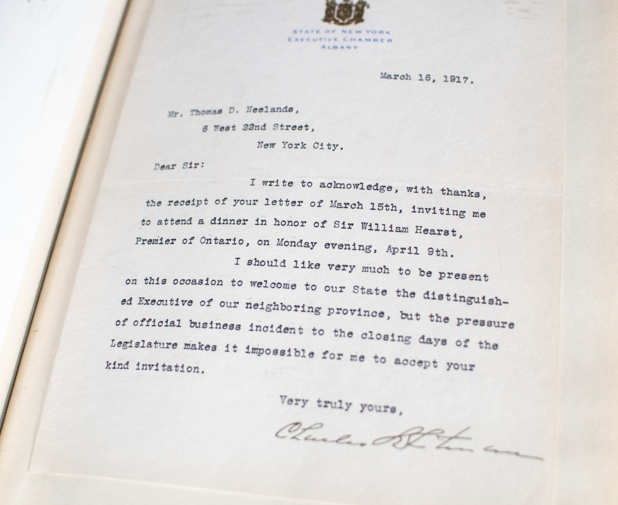 Autograph Album Containing Letters Signed by Theodore Roosevelt, William H. Taft, John D. Rockefeller Jr., and Others.