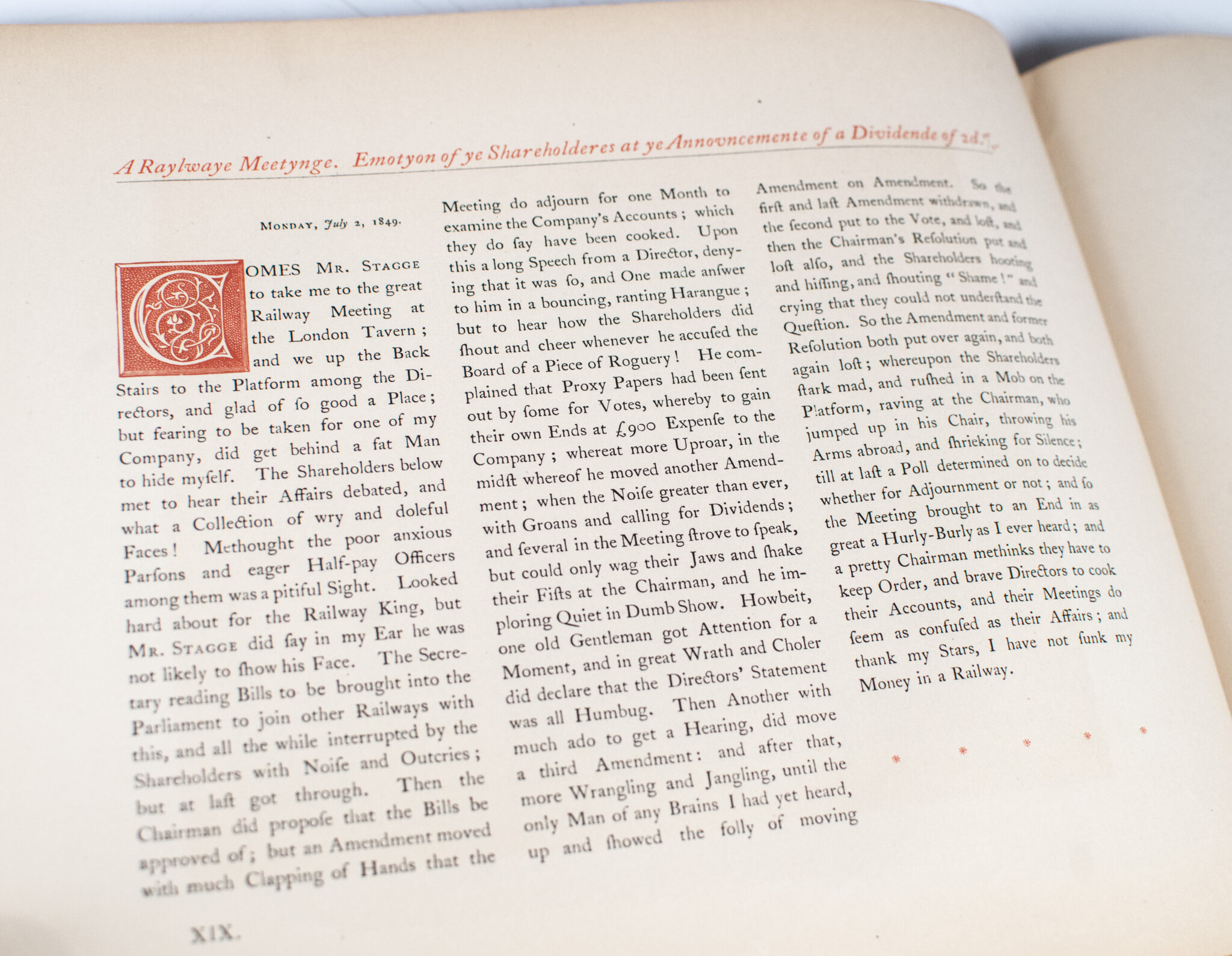 Manners and Customs of ye Englyshe.