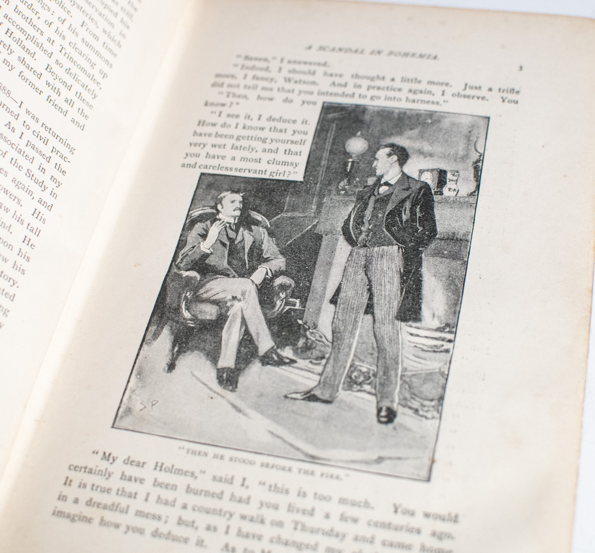 The Adventures of Sherlock Holmes.