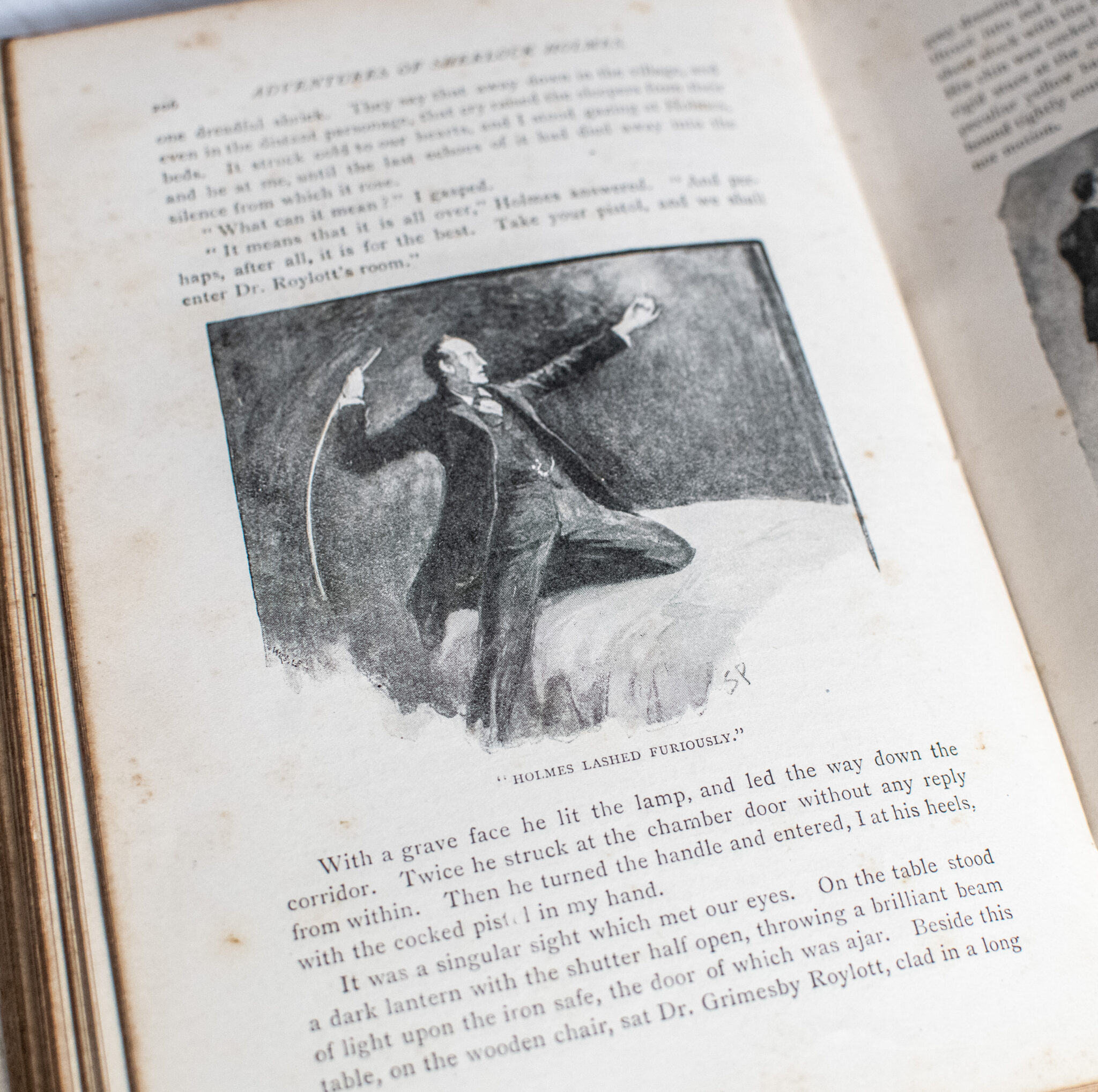 The Adventures of Sherlock Holmes.