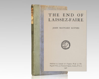 The End Of Laissez-Faire.