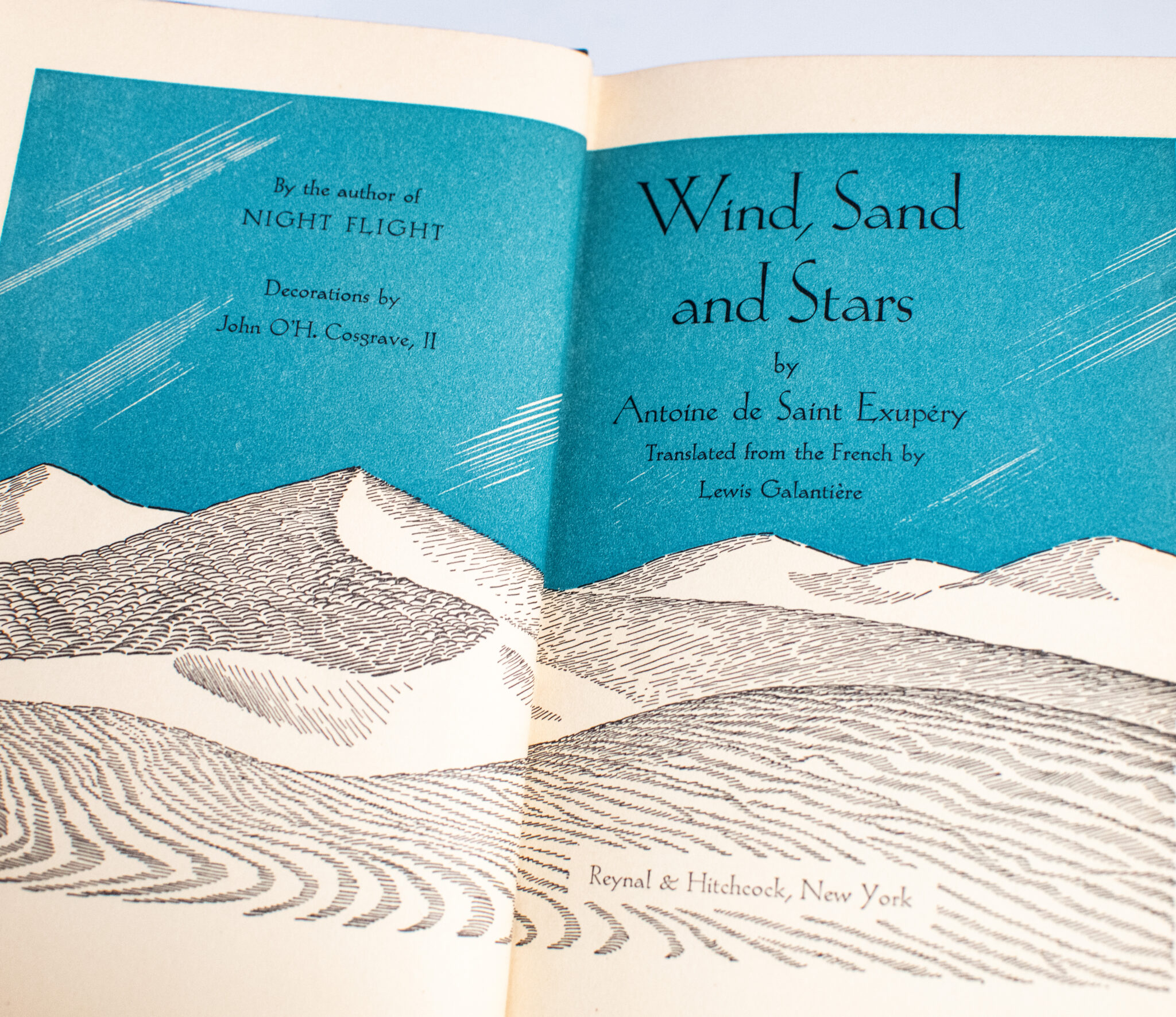 Wind, Sand and Stars.