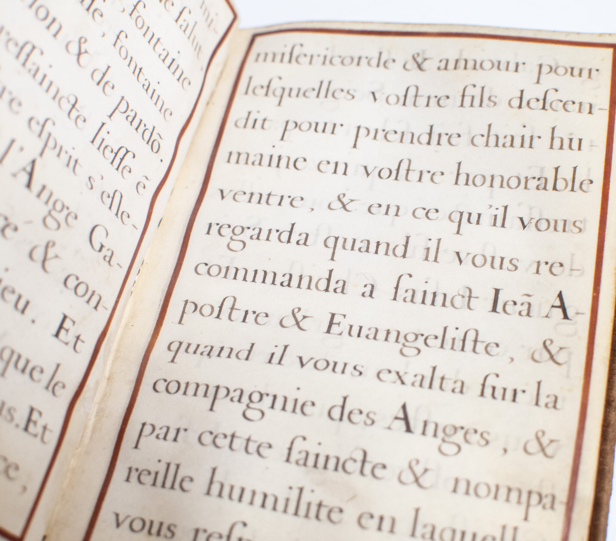 Thirteenth to Fifteenth Century Illuminated Book of Hours Leaf Book.
