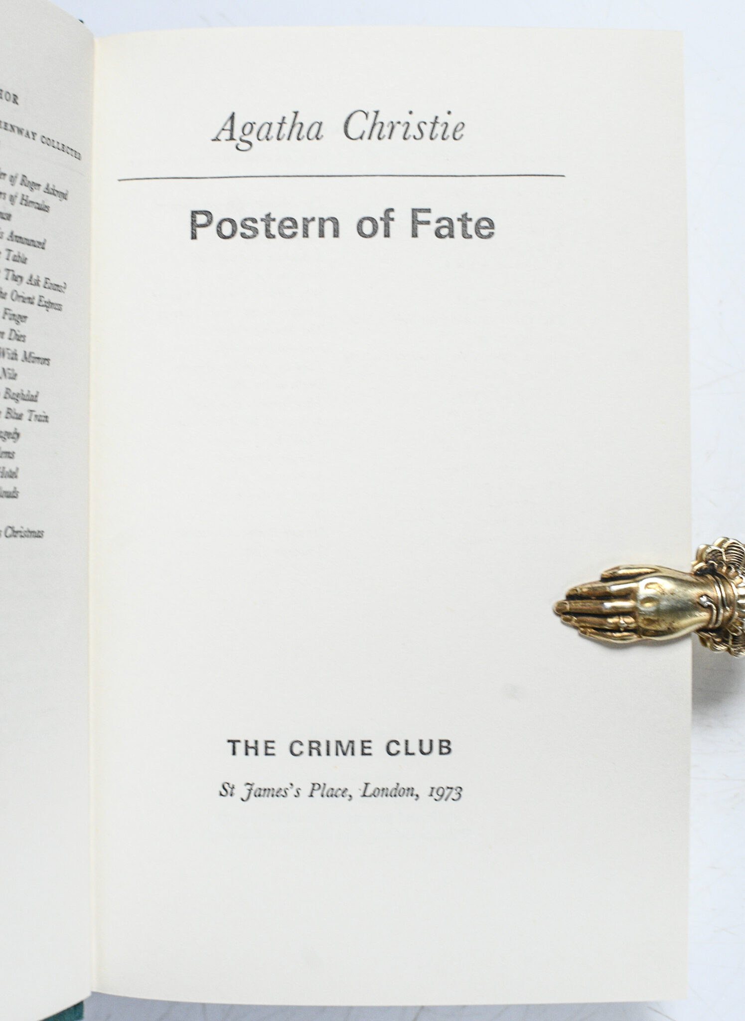 Postern of Fate.