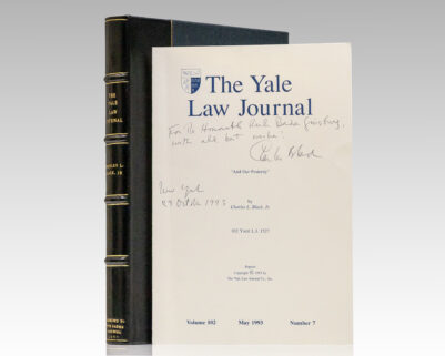 The Yale Law Journal: "And Our Posterity."