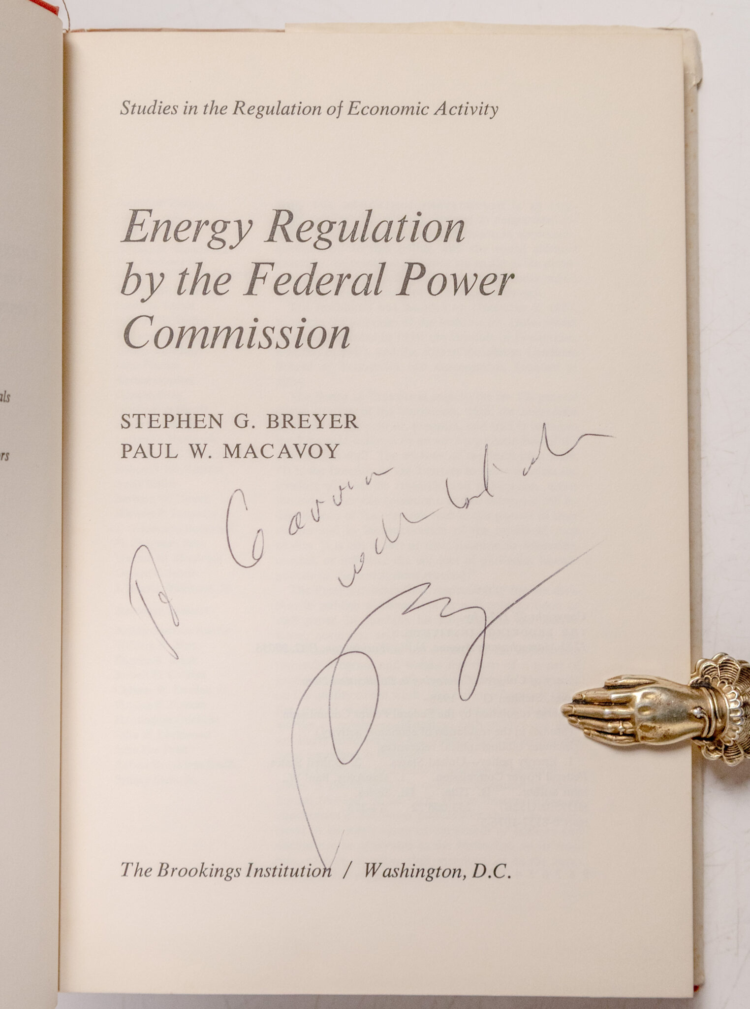 Energy Regulation by the Federal Power Commission.