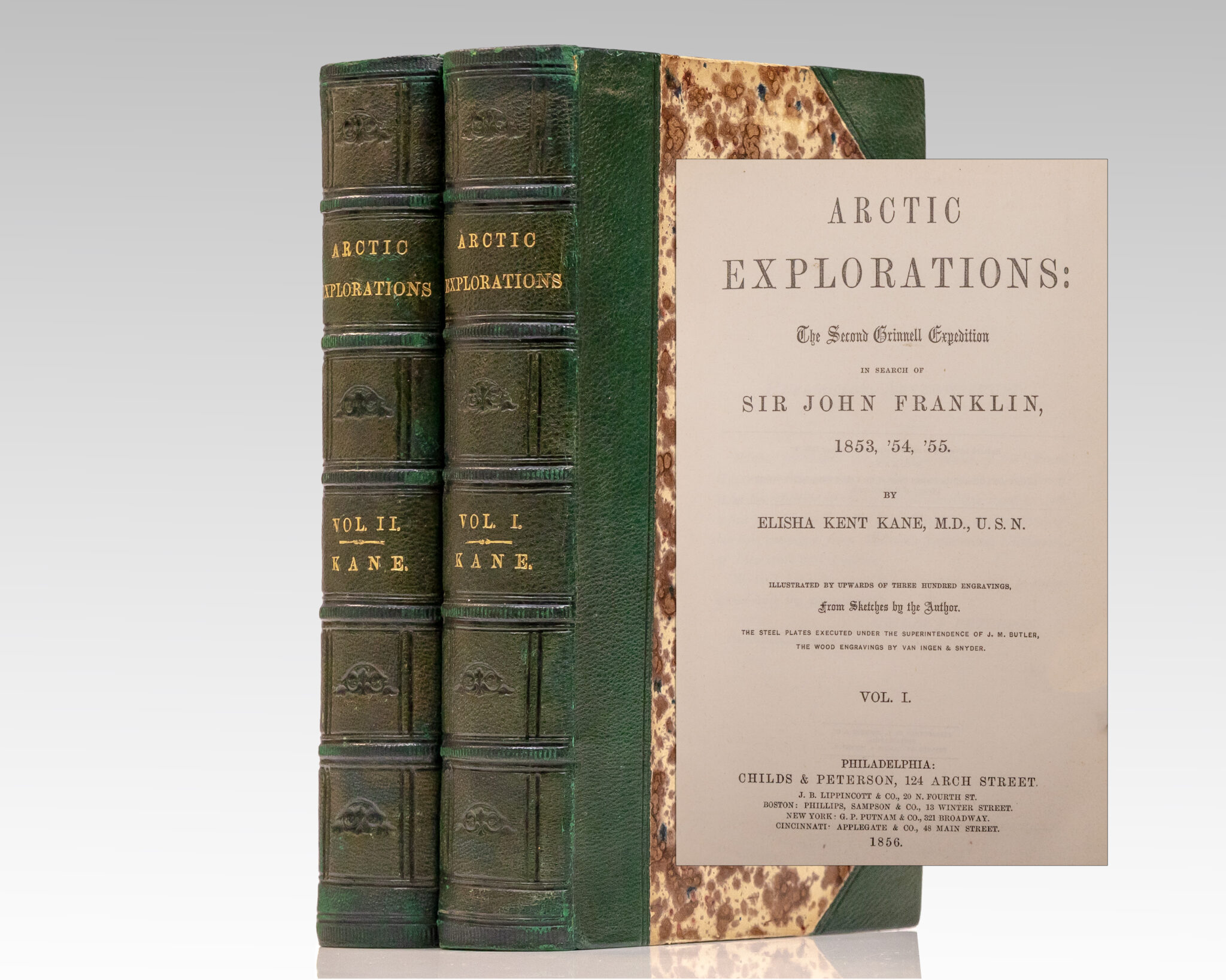 Arctic Explorations: The Second Grinnell Expedition in Search of Sir John Franklin, In the Years 1853,'54,'55.