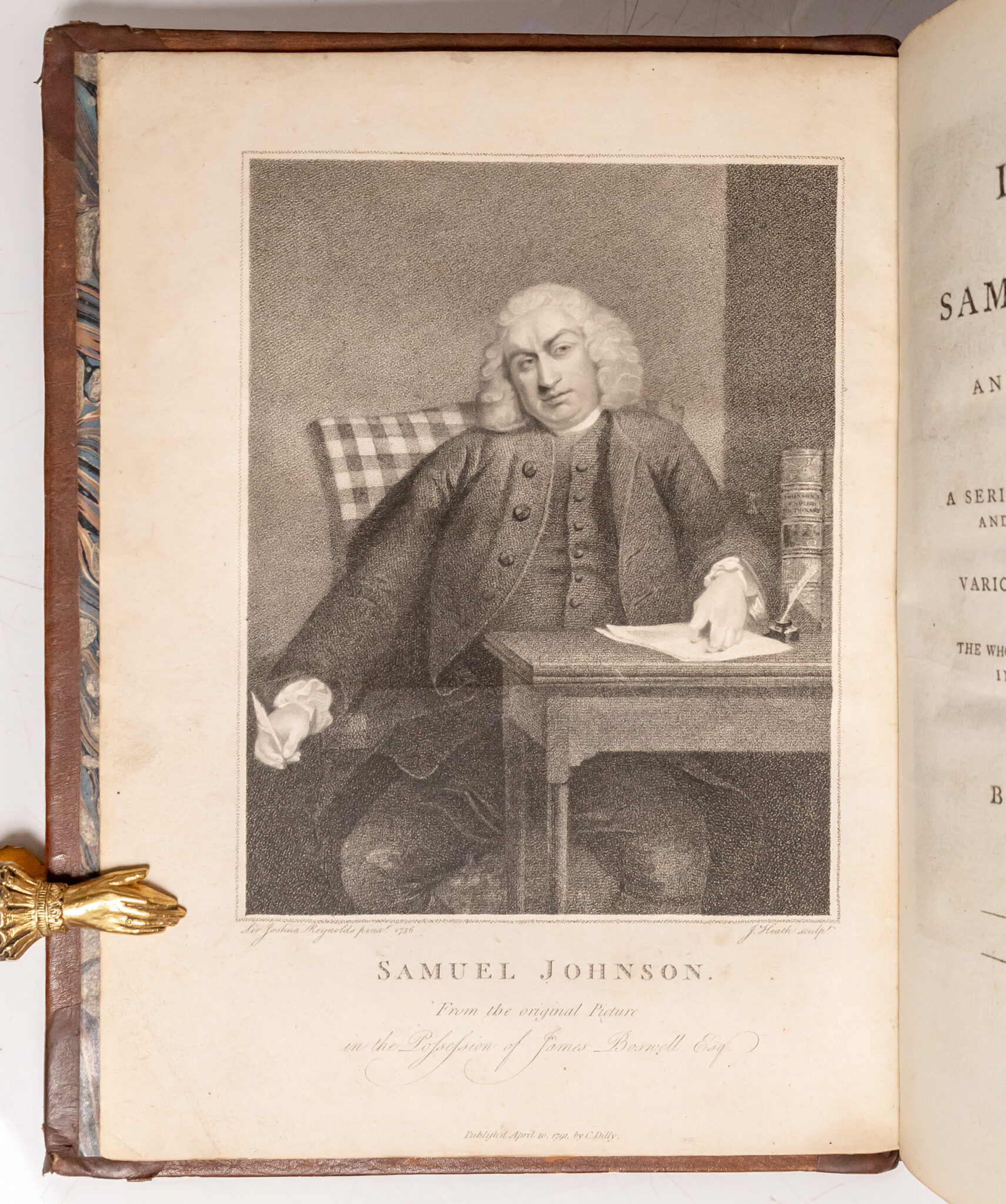 The Life of Samuel Johnson, LL.D. Comprehending an Account of his Studies and Numerous Works, in Chronological Order...