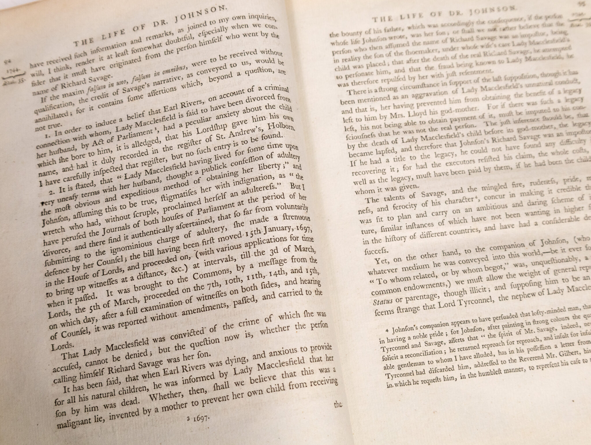 The Life of Samuel Johnson, LL.D. Comprehending an Account of his Studies and Numerous Works, in Chronological Order...