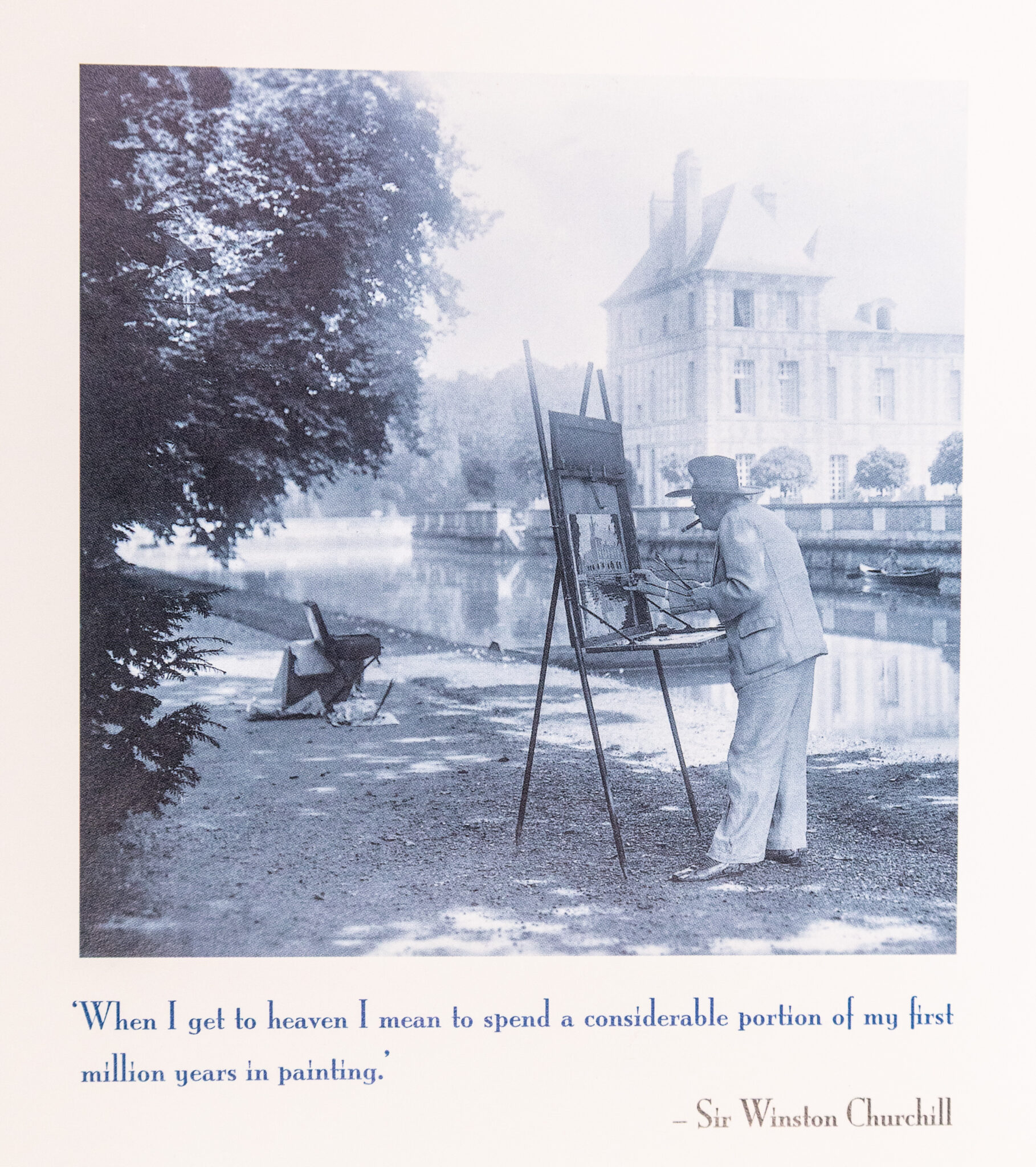 Sir Winston Churchill's Life Through His Paintings.
