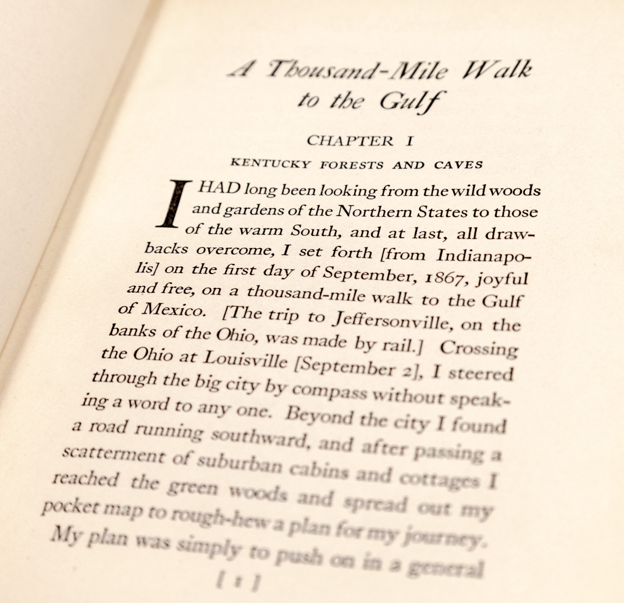 A Thousand-Mile Walk to the Gulf.
