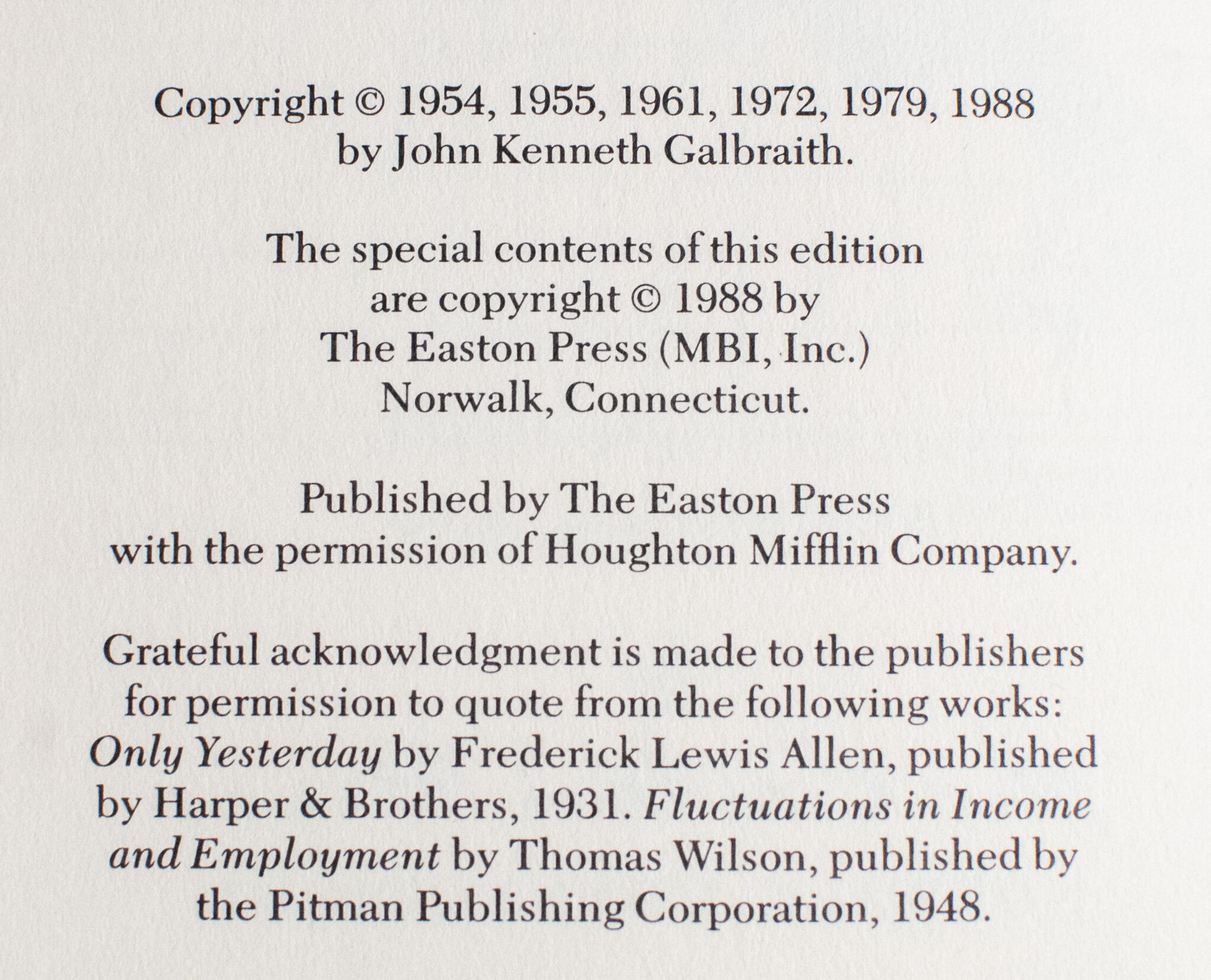 The Great Crash 1929.